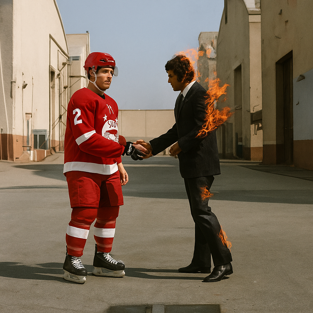 Wish You Were Here homage